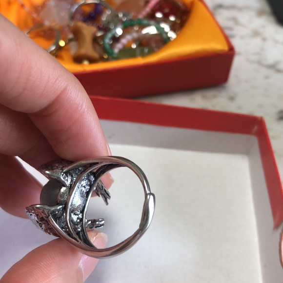 COPY - wings ring with labradorite - Picture 4 of 5